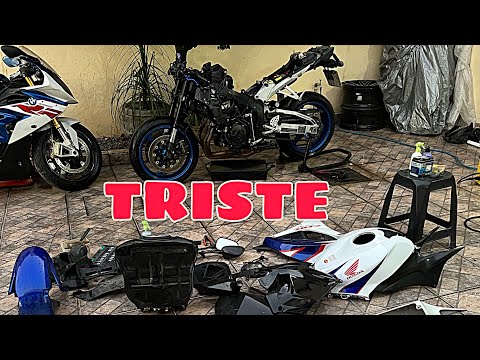 Leia mais sobre o artigo É PIOR DO QUE EU IMAGINAVA A SITUAÇÃO DA CBR 😞😅 | REBUILD CBR 600 RR PART 2