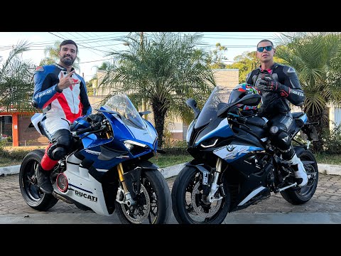 Leia mais sobre o artigo O BICHO PEGOU NA SERRINHA DUCATI  V4S vs S1000RR