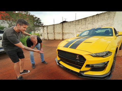 Leia mais sobre o artigo MEU PAI VENDO O EX MUSTANG DELE QUE EU TRANSFORMEI EM SHELBY GT 500