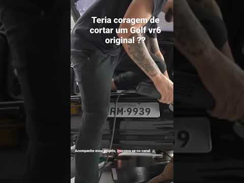 Leia mais sobre o artigo Cortando um Golf sapão Vr6 ORIGINAL !