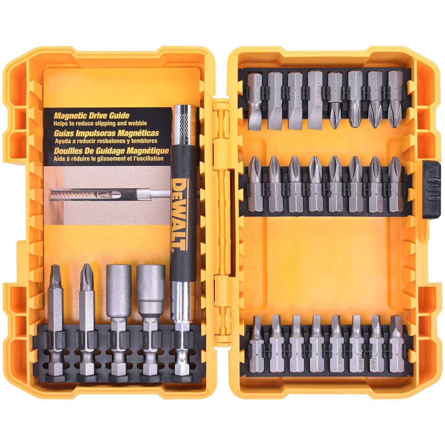 Jogo Ponta Bits para Parafusar Dw2162 Dewalt - 29 Peças