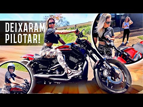 Leia mais sobre o artigo DEIXARAM EU PILOTAR UMA V-ROD CUSTOMIZADA NA JOHNNY! – O Cliente autorizou 😎