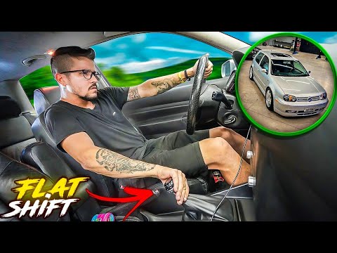 Leia mais sobre o artigo COLOCAMOS O FLATSHIFT CABULOSO NO GOLF GTI MK4 🔥