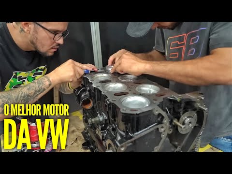 Leia mais sobre o artigo RECONSTRUÇÃO DO MK3 4X4 * montei o vr6 forjado pela primeira vez, 2 problemas*
