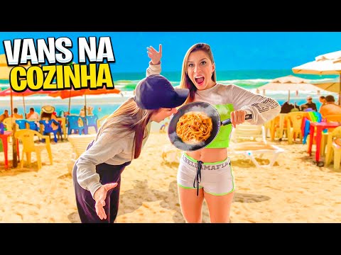 Leia mais sobre o artigo FIZ MACARRÃO CARBONARA NA PRAIA *gostam?*