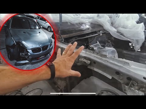 Leia mais sobre o artigo COMO ESTA FICANDO  MINHA M3 E92 BATIDA 😱