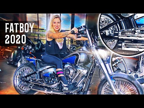 Leia mais sobre o artigo CUSTOMIZAÇÃO DO MODELO 2020 DA HD FATBOY! – JOHNNY MOTORCYCLES