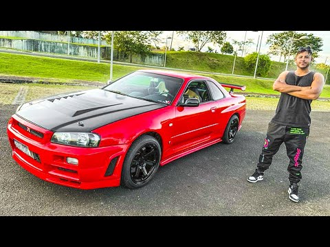 Leia mais sobre o artigo ESSE É MEU NOVO SKYLINE R34 GTR