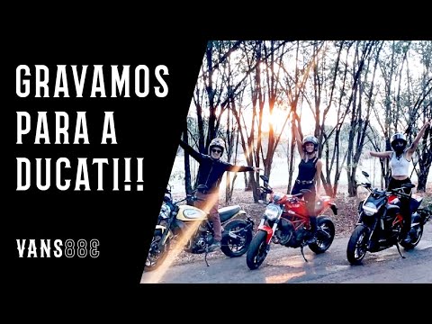 Leia mais sobre o artigo DEMOS ROLE DE DUCATI! E AINDA GRAVAMOS PROPAGANDA PARA A MARCA !