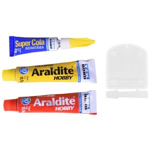 Adesivo Hobby Araldite 23G com Super Cola 2G Tekbond (Entregue por Ferramentas Kennedy)