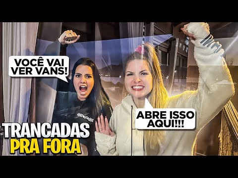 No momento, você está visualizando TRANQUEI ELAS PARA FORA DA CABANA! 😂 passaram frio !