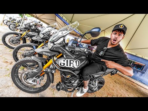 Leia mais sobre o artigo FUI CONHECER O GIRO! BATALHÃO DA POLICIA MILITAR DAS MOTOS TATICAS ⚔️