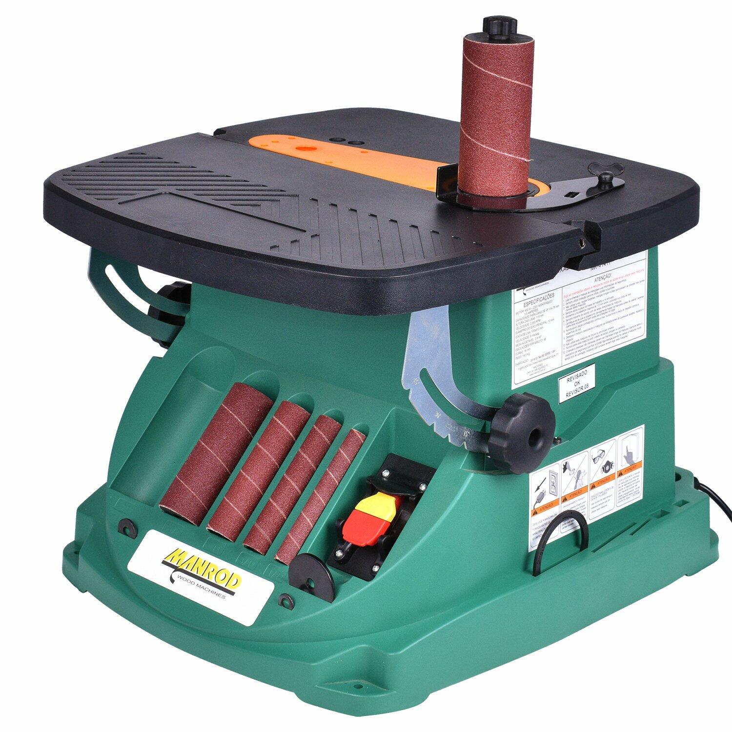 Lixadeira de Bancada e Cinta de Lixa Mr-41417 Manrod – 220V