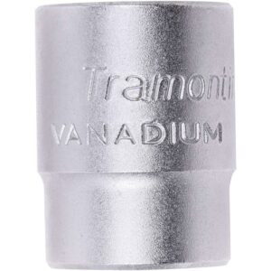 Soquete Estriado em Aço Cromo Vanádio 27 MM – Encaixe 1/2″ Tramontina 44833127 (Entregue por Ferramentas Kennedy)