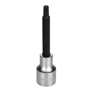 Soquete Longo em Aço Cromo Vanádio Ponta Multidentada 6 MM – Encaixe 1/2″ Tramontina 44865106 (Entregue por Ferramentas Kennedy)