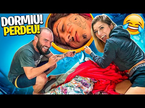 Leia mais sobre o artigo DORMIU, LEVOU TINTA! *descobri quem dorme pesado!