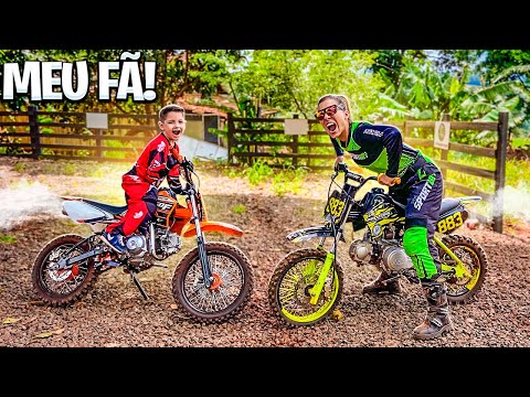 Leia mais sobre o artigo MEU FÃ NÚMERO UM FEZ MOTOCROSS COMIGO! *olha o que aconteceu!*