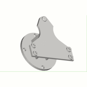 700305 Raven Placa Acessória para Caixa de Cambio Zf 16 S 130, 16 S 190, 16 S 1550 e 16S 1650 (Entregue por Ferramentas Kennedy)