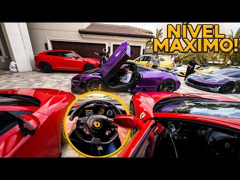 Leia mais sobre o artigo OS BRASILEIROS PARANDO OS 🇺🇸 * LAMBORGHINI – FERRARI – MCLAREN *
