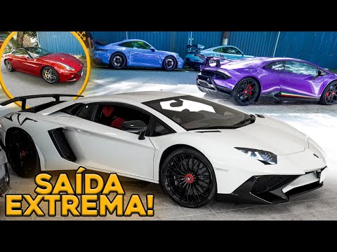 Leia mais sobre o artigo TRAVAMOS SÃO PAULO * QUEBREI A FERRARI * LAMBORGHINI AVENTADOR SVJ E ÚNICA SV DO BRASIL
