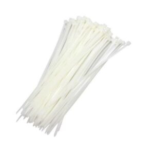 Abraçadeira de Nylon 2,5X120Mm Branca 100 Peças Worker (Entregue por Ferramentas Kennedy)