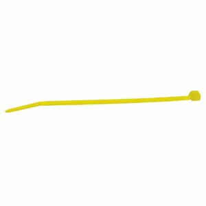 Abraçadeira de Nylon Amarela com 100 Peças 3,6X300Mm Worker (Entregue por Ferramentas Kennedy)