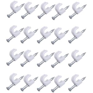 Abraçadeira para Cabo Coaxial 6Mm 20 Peças Worker (Entregue por Ferramentas Kennedy)