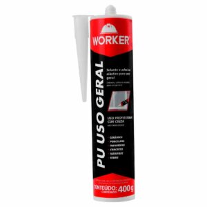 Adesivo em Poliuretano Pu40 Cinza 400G Worker (Entregue por Ferramentas Kennedy)