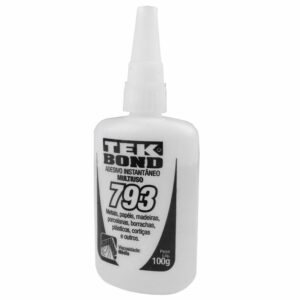 Adesivo Instantâneo Cianoacrilato 100 Gramas 793 Tekbond (Entregue por Ferramentas Kennedy)