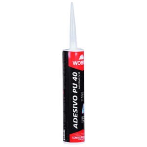 Adesivo Poliuretano Pu40 400G Branco Worker (Entregue por Ferramentas Kennedy)