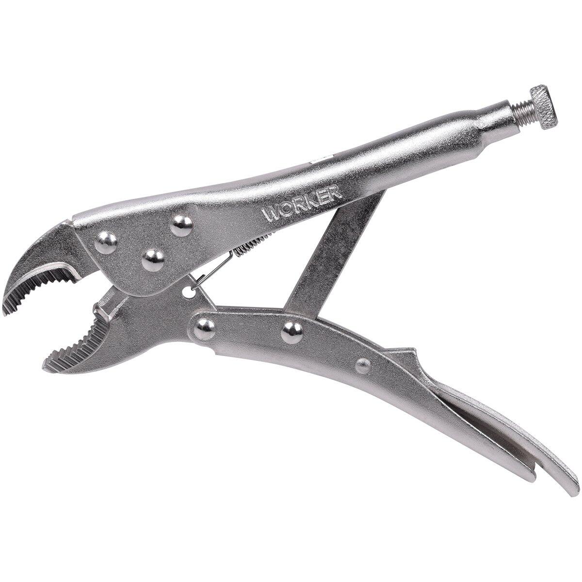 Alicate Pressão 7" Mordente Curvo Worker