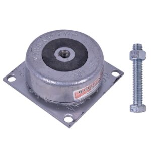 Amortecedor de Impacto Mini com Chapa 1/2″ 500 Kg Vibrastop (Entregue por Ferramentas Kennedy)