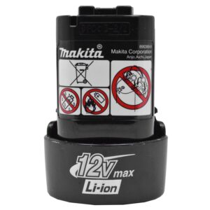 Bateria Íon de Lítio 12V 1,3Ah Bl1014 Makita (Entregue por Ferramentas Kennedy)