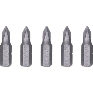 Bits 1/4″ Ponta Philips Ph1X25,4Mm 5 Peças Worker (Entregue por Ferramentas Kennedy)
