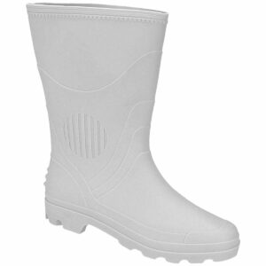 Bota Pvc Branco N44 Cano Médio Sem Forro Grendene (Entregue por Ferramentas Kennedy)