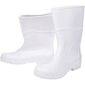 Bota Pvc Branca Nr 37 Cano Médio Sem Forro Kala (Entregue por Ferramentas Kennedy)