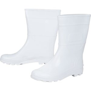 Bota Pvc Branca Nr 37 Cano Médio com Forro Kala (Entregue por Ferramentas Kennedy)