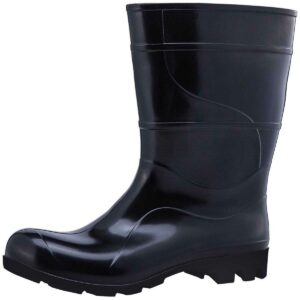 Bota Pvc Preta Nr 44/45 Cano Médio Sem Forro Kala (Entregue por Ferramentas Kennedy)