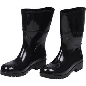 Bota Pvc N42 Preto Cano Médio Sem Forro Worker (Entregue por Ferramentas Kennedy)