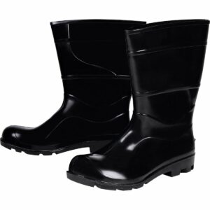 Bota Pvc Preta Nr 42 Cano Médio com Forro Kala (Entregue por Ferramentas Kennedy)