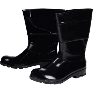 Bota Pvc Preta Nr 44/45 Cano Médio com Forro Kala (Entregue por Ferramentas Kennedy)