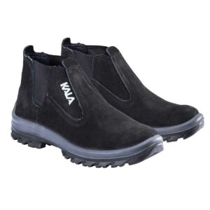 Botina Elástico Agro Bidensidade Nobuck Preto Kala N38 (Entregue por Ferramentas Kennedy)