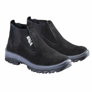 Botina Elástico Agro Bidensidade Nobuck Preto Kala N43 (Entregue por Ferramentas Kennedy)