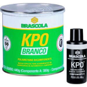 Brascoved Kpo Poliuretano Bicomponente 440G – Branco Brascola (Entregue por Ferramentas Kennedy)