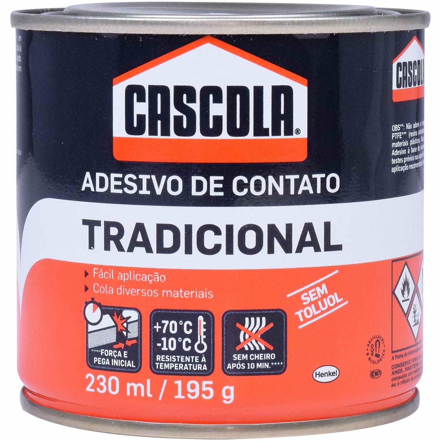 Cascola Tradicional Sem Toluol 195G Henkel