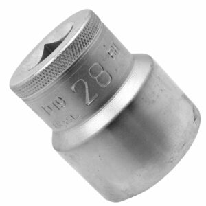 Soquete Estriado 28Mm Encaixe 1/2″ Gedore (Entregue por Ferramentas Kennedy)