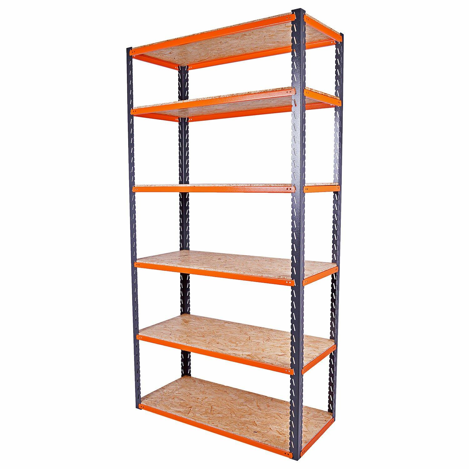 Estante Monta Carga com 6 Prateleiras 1000X1950X450Mm Presto