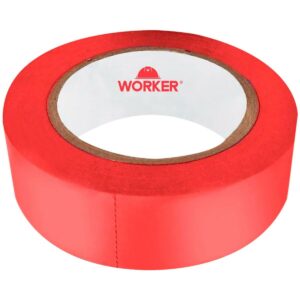 Fita Isolante Antichama 19Mmx10M Vermelha Worker (Entregue por Ferramentas Kennedy)