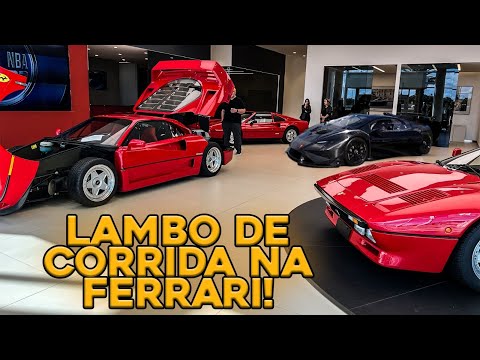 Leia mais sobre o artigo INDO DE LAMBORGHINI DE CORRIDA NO ENCONTRO DA FERARI * PARAMOS TUDO *