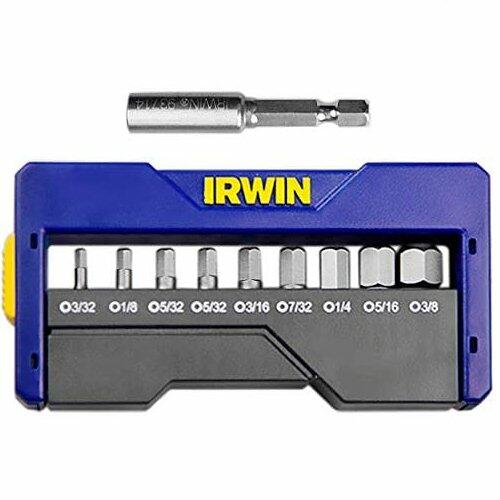Jogo com 9 Bits Hexagonais e 1 Guia Magnético Irwin